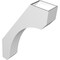 Ekena Millwork 6-in. W x 24-in. D x 36-in. H Legacy Architectural Grade PVC Knee Brace BRCP06X24X36LEC - alternate 6